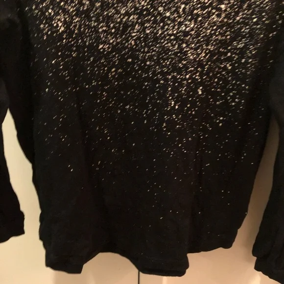 ⛔️SOLD⛔️ Splendid 🖤 Unique Embellished Long-Sleeve Top - Picture 6 of 10
